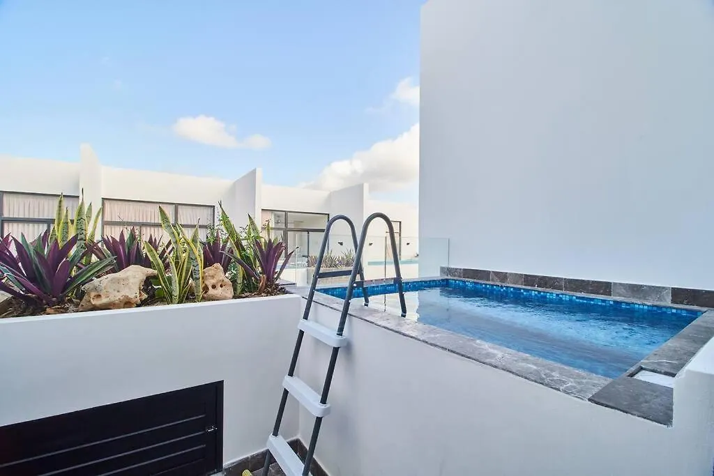 Ph Hamlet -Private Pool & Roof & Beach Club Access トゥルム アパート